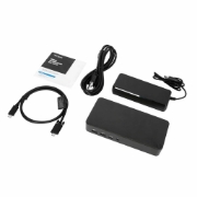 Picture of Targus DOCK460EUZ laptop dock/port replicator Wired USB4 Black
