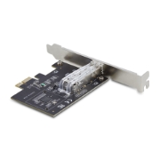 Afbeeldingen van StarTech.com 1-Port GbE SFP Netwerkkaart, PCIe 2.1 x1, Intel I210-IS, 1GbE Controller, 1000BASE Koper/Glasvezel, Single-Port Gigabit Ethernet NIC, Desktop/Server Backplanes, Windows en Linux Compatibel