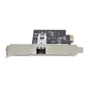 Afbeeldingen van StarTech.com 1-Port GbE SFP Netwerkkaart, PCIe 2.1 x1, Intel I210-IS, 1GbE Controller, 1000BASE Koper/Glasvezel, Single-Port Gigabit Ethernet NIC, Desktop/Server Backplanes, Windows en Linux Compatibel