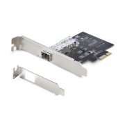 Afbeeldingen van StarTech.com 1-Port GbE SFP Netwerkkaart, PCIe 2.1 x1, Intel I210-IS, 1GbE Controller, 1000BASE Koper/Glasvezel, Single-Port Gigabit Ethernet NIC, Desktop/Server Backplanes, Windows en Linux Compatibel