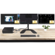 Picture of StarTech.com 3-Port MST Hub - DisplayPort to 3x HDMI, Triple 4K 60Hz Monitors, DP 1.4 Multi-Monitor Video Adapter, 1ft (30cm) Built-in Cable, USB Powered, Windows Only