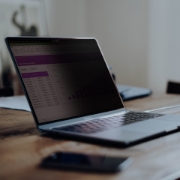 Picture of StarTech.com 16-inch MacBook Pro 21/23 Laptop Privacy Screen, Removable and Reversible Anti-Glare Privacy Filter, Magnetic Laptop Screen Protector w/ 51% Blue Light Reduction