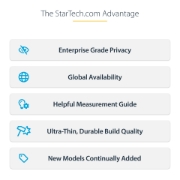 Picture of StarTech.com 16-inch MacBook Pro 21/23 Laptop Privacy Screen, Removable and Reversible Anti-Glare Privacy Filter, Magnetic Laptop Screen Protector w/ 51% Blue Light Reduction