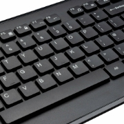 Image de Targus AKM610UK clavier Souris incluse Universel RF sans fil QWERTY Anglais Noir