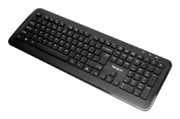Image de Targus AKM610UK clavier Souris incluse Universel RF sans fil QWERTY Anglais Noir