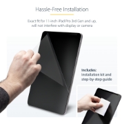Image de StarTech.com Filtre de Confidentialité à 4 Directions pour iPad Pro 11 pouces, 3e Génération et Supérieur, pour Portrait/Paysage, Écran de Protection iPad, +/- 30 Degrés de Vue, Filtre Anti Lumière Bleue