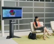 Image de Chief LFAUB support d'écran plat pour bureau 2,03 m (80") Sol Noir