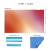 Picture of StarTech.com 24-inch 16:9 Gold Monitor Privacy Screen, Reversible Filter w/Enhanced Privacy, Glossy Computer Security Filter, Removable Screen Protector/Shield, +/- 30 Deg.