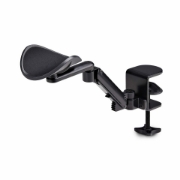 Image de StarTech.com Repose Bras Articulé Ergonomique pour Bureau, Support Ergonomique Réglable pour Bras/Coude, Rotation à 360 Degrés, Repose-Bras/Appui-Bras avec Installation par Serrage sans Perçage, Noir