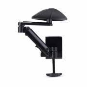 Image de StarTech.com Repose Bras Articulé Ergonomique pour Bureau, Support Ergonomique Réglable pour Bras/Coude, Rotation à 360 Degrés, Repose-Bras/Appui-Bras avec Installation par Serrage sans Perçage, Noir