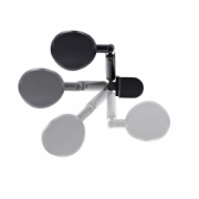 Image de StarTech.com Repose Bras Articulé Ergonomique pour Bureau, Support Ergonomique Réglable pour Bras/Coude, Rotation à 360 Degrés, Repose-Bras/Appui-Bras avec Installation par Serrage sans Perçage, Noir