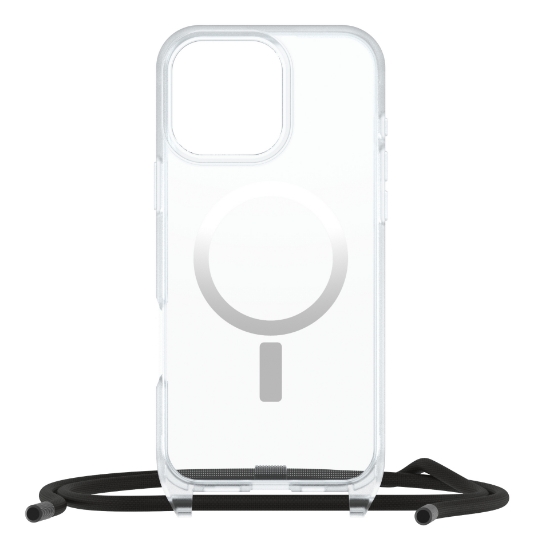 Image de OtterBox React Necklace Series pour MagSafe pour iPhone 16 Pro Max, Clear