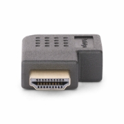 Image de StarTech.com Adaptateur HDMI 2.0 à Angle Droit, Mâle vers Femelle, Économiseur de Port HDMI Horizontal à 90 Degrés, 4K 60Hz, Extension Coudé pour HDMI à Haut Débit, Raccord HDMI 2.0 en Angle Horizontal, M/F