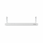 Afbeeldingen van StarTech.com Kabelgoot voor onder Bureau, Verstelbare Kabel Organizer, Installatie via Klemsysteem zonder Schroeven of Boren, Opbergbox Stekkerdoos, Wit
