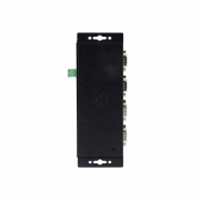 Image de StarTech.com Adaptateur Série vers Ethernet à 4 Ports, Serveur de Périphériques Série IP pour Périphériques RS232 Distants, Montage Mural/ Rail DIN, Boîtier Métallique, Convertisseur Série RJ45 LAN vers DB9, TAA