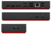 Afbeeldingen van Lenovo ThinkPad Universal USB-C Bedraad USB 3.2 Gen 1 (3.1 Gen 1) Type-C Zwart