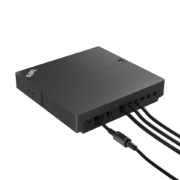 Picture of Lenovo ThinkSmart SmartDock Wired USB 3.2 Gen 2 (3.1 Gen 2) Type-C Black