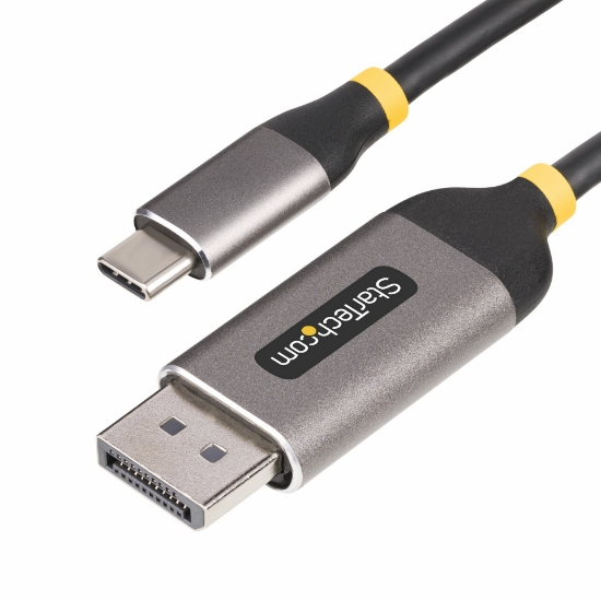 Afbeeldingen van StarTech.com 3m USB-C naar DisplayPort Adapter Kabel, 8K 60Hz, 4K 144Hz, HDR10, USB Type-C naar DP 1.4 Video Converter Kabel, USB4/Thunderbolt 3/4 Compatibel