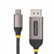 Afbeeldingen van StarTech.com 3m USB-C naar DisplayPort Adapter Kabel, 8K 60Hz, 4K 144Hz, HDR10, USB Type-C naar DP 1.4 Video Converter Kabel, USB4/Thunderbolt 3/4 Compatibel