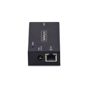 Picture of StarTech.com 1-Port Serial to Ethernet Adapter, 802.3af PoE IP Serial Device Server For Remote RS232 Devices, Wall/DIN Rail Mountable, RJ45 LAN to DB9 Serial Converter, TAA