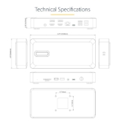 Afbeeldingen van StarTech.com Thunderbolt 4 Multi-Monitor Docking Station, Quad/Triple/Dual Display Dock, 2x HDMI/2x DisplayPort, 7x USB Hub, 2.5Gb Ethernet, 98W Power Delivery
