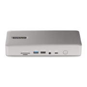 Afbeeldingen van StarTech.com Thunderbolt 4 Multi-Monitor Docking Station, Quad/Triple/Dual Display Dock, 2x HDMI/2x DisplayPort, 7x USB Hub, 2.5Gb Ethernet, 98W Power Delivery