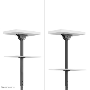 Afbeeldingen van Neomounts CL35-340BL12 Monitor/TV-beugel plafond 23-42" - h 106-156 cm