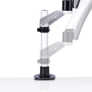 Picture of StarTech.com Monitor Desk Mount For 27in 16:9 or 30in 21:9 Ultrawide Screens, VESA 75x75/100x100, Tool-Less Arm Adjustments, C-Clamp/Grommet, Spring-Assisted Arm