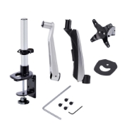 Picture of StarTech.com Monitor Desk Mount For 27in 16:9 or 30in 21:9 Ultrawide Screens, VESA 75x75/100x100, Tool-Less Arm Adjustments, C-Clamp/Grommet, Spring-Assisted Arm