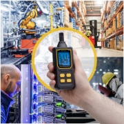 Afbeeldingen van StarTech.com Draagbare Digitale Thermohygrometer, Handige Hygrometer / Thermometer met Groot LCD voor Serverruimtes/Bureau, Nauwkeurige Sensor, Min/Max Metingen