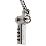 Afbeeldingen van StarTech.com 2m Universeel Laptop Kabelslot, Security Kabel met Vooraf Ingesteld Combinatieslot, Compatibel met Noble Wedge&reg;/Nano/K-Slot, Cijferslot zonder Sleutel, TAA