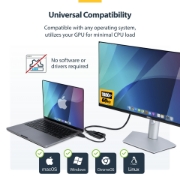 Afbeeldingen van StarTech.com HDMI naar VGA Adapter/Converter, Actieve Video Converter voor Laptop/Desktop, 1920x1080 (1080p), HDMI Bron naar VGA Monitor/Display/Projector