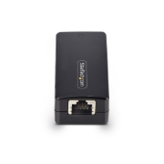 Image de StarTech.com Séparateur de Réseau Gigabit à 1 Port, Coupleur Ethernet RJ45 Compact en Ligne avec Isolation Galvanique 4kV, IP40, Isolateur de Réseau, Montable sur Rail DIN, Conforme TAA