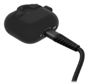 Picture of OtterBox for Apple AirPods 4th gen Case, Black Crystal