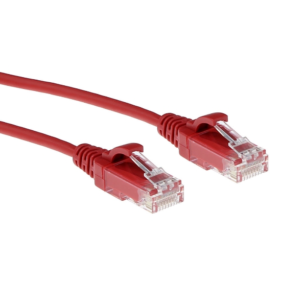 Image de ACT DC9503 câble de réseau Rouge 3 m Cat6 U/UTP (UTP)