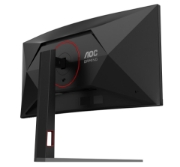 Afbeeldingen van AOC G4 CU34G4 computer monitor 86,4 cm (34") 3440 x 1440 Pixels Wide Quad HD LED Zwart, Rood