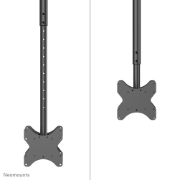 Afbeeldingen van Neomounts CL35-340BL22 Dual monitor/TV-beugel plafond 23-42" - h 106-156 cm