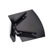 Afbeeldingen van StarTech.com Hangende Wandplank voor Audio/Video Apparatuur, In Hoogte Verstelbaar Schap voor Onder TV, Hangend Wandmeubel, Organiseer uw A/V apparatuur op dit zwart gehard glazen schap