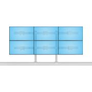 Afbeeldingen van StarTech.com 6-MONITOR-ARM-A flat panel bureau steun 81,3 cm (32") Wit