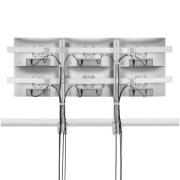 Afbeeldingen van StarTech.com 6-MONITOR-ARM-A flat panel bureau steun 81,3 cm (32") Wit