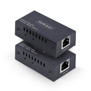 Picture of StarTech.com HDMI Extender Over CAT5e/CAT6, 4K 60Hz, Up to 200ft (60m), Transmitter and Receiver Kit, Power Over Cable, Compact Form Factor