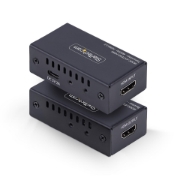 Picture of StarTech.com HDMI Extender Over CAT5e/CAT6, 4K 60Hz, Up to 200ft (60m), Transmitter and Receiver Kit, Power Over Cable, Compact Form Factor
