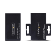 Picture of StarTech.com HDMI Extender Over CAT5e/CAT6, 4K 60Hz, Up to 200ft (60m), Transmitter and Receiver Kit, Power Over Cable, Compact Form Factor