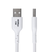 Image de StarTech.com Câble de Charge USB-A vers USB-C de 3m, Charge et Synchronisation, 3A, USB 2.0, Gaine TPE - Cordon de Charge USB Blanc