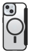 Afbeeldingen van OtterBox React Folio voor MagSafe Series voor Apple iPhone 16e/15/14/13, transparant/zwart