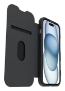 Afbeeldingen van OtterBox React Folio voor MagSafe Series voor Apple iPhone 16e/15/14/13, transparant/zwart