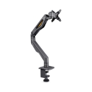 Picture of StarTech.com Desk Mount Monitor Arm, Up To 32" Display, Max 22lb/10kg, VESA 75x75/100x100, C-Clamp, Fully Articulating, Mechanical Spring, TAA-compliant