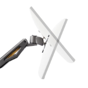 Picture of StarTech.com Desk Mount Monitor Arm, Up To 32" Display, Max 22lb/10kg, VESA 75x75/100x100, C-Clamp, Fully Articulating, Mechanical Spring, TAA-compliant