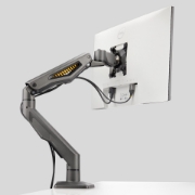Picture of StarTech.com Desk Mount Monitor Arm, Up To 32" Display, Max 22lb/10kg, VESA 75x75/100x100, C-Clamp, Fully Articulating, Mechanical Spring, TAA-compliant