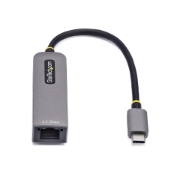 Afbeeldingen van StarTech.com 2.5GbE USB-C naar Ethernet Adapter, 100W PD Pass-Through, NBASE-T NIC, USB 3.0 Type-C 2.5/1G Multi Speed Netwerk, Thunderbolt Compatibel, Windows & Mac